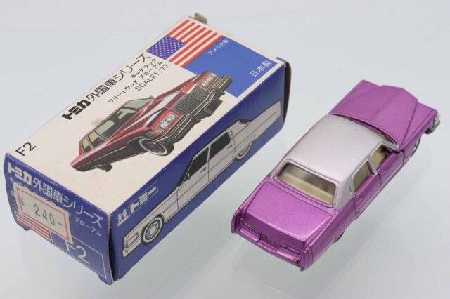 ミニカーショップ ケンボックス トミカ 青箱☆F2☆キャデラック