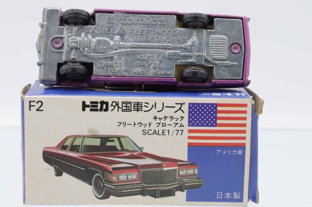 ミニカーショップ ケンボックス トミカ 青箱☆F2☆キャデラック