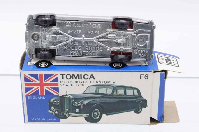ミニカーショップ ケンボックス トミカ 青箱☆F6☆ロールスロイス