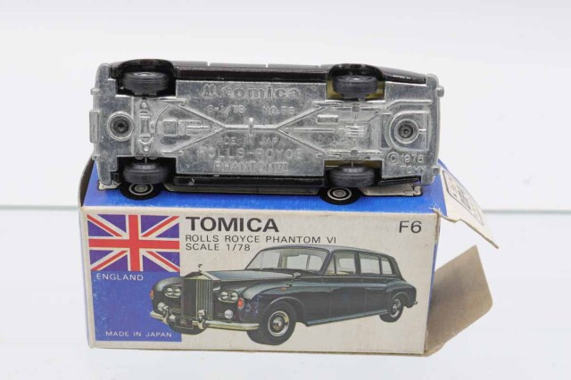 ミニカーショップ ケンボックス トミカ 青箱☆F6☆ロールスロイス