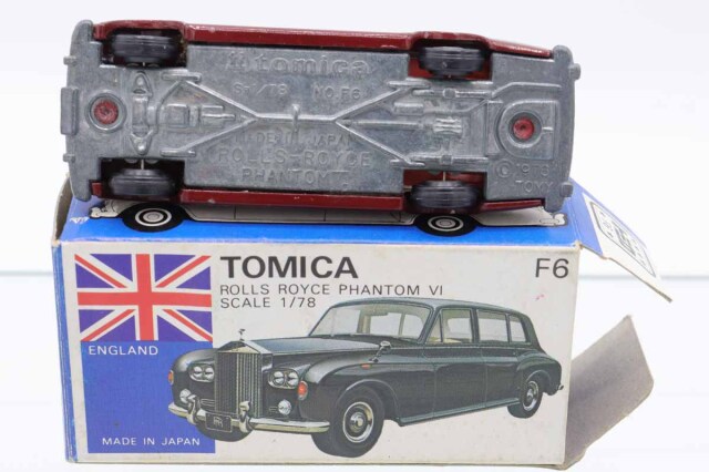 ミニカーショップ ケンボックス トミカ 青箱☆F6☆ロールスロイス