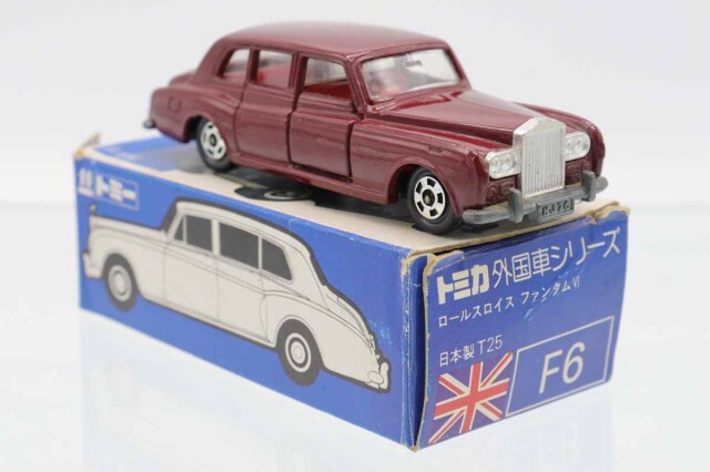 ミニカーショップ ケンボックス トミカ 青箱☆F6☆ロールスロイス