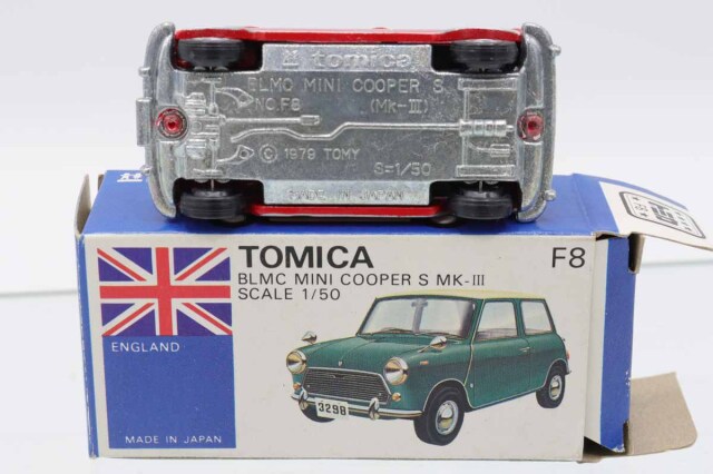 ミニカーショップ ケンボックス トミカ 青箱☆F8☆BLMCミニ クーパー S