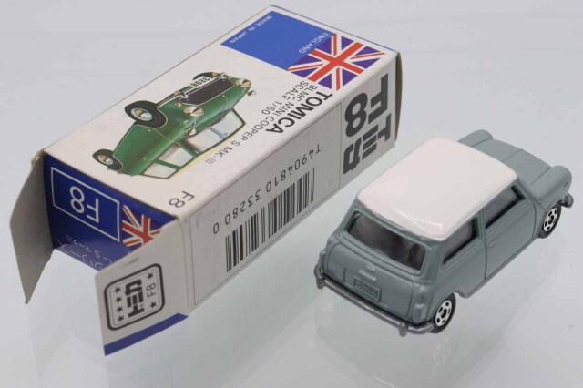 ミニカーショップ ケンボックス トミカ 青箱☆F8☆BLMCミニ クーパー S