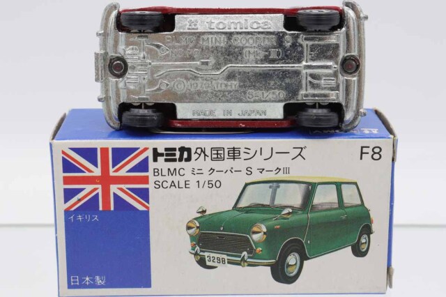 ミニカーショップ ケンボックス トミカ 青箱☆F8☆BLMCミニ クーパー S