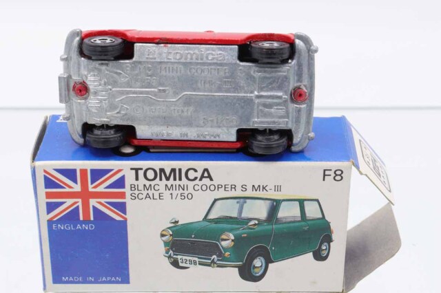 ミニカーショップ ケンボックス トミカ 青箱☆F8☆BLMCミニ クーパー S