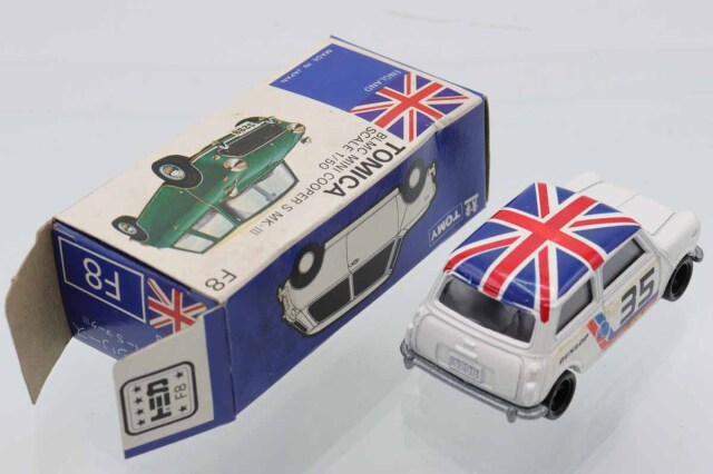 ミニカーショップ ケンボックス トミカ 青箱☆F8☆BLMCミニクーパー S