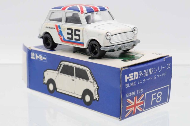 ミニカーショップ ケンボックス トミカ 青箱☆F8☆BLMCミニクーパー S