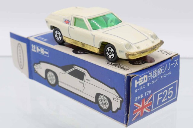 ミニカーショップ ケンボックス トミカ 青箱☆F25☆ロータスヨーロッパ