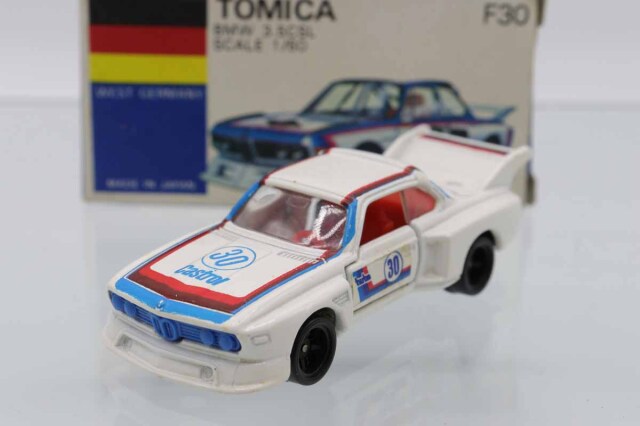 ミニカーショップ ケンボックス トミカ 青箱☆F30☆BMW3.5CSL(白