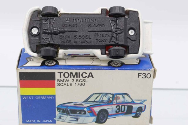 ミニカーショップ ケンボックス トミカ 青箱☆F30☆BMW3.5CSL(白