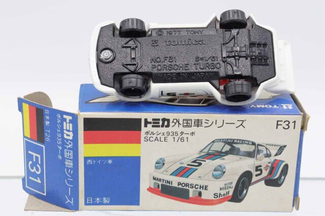 ミニカーショップ ケンボックス トミカ 青箱☆F31☆ポルシェ935 ターボ