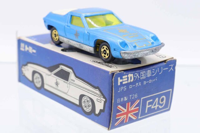 ミニカーショップ ケンボックス トミカ 青箱☆F49☆JPSロータス