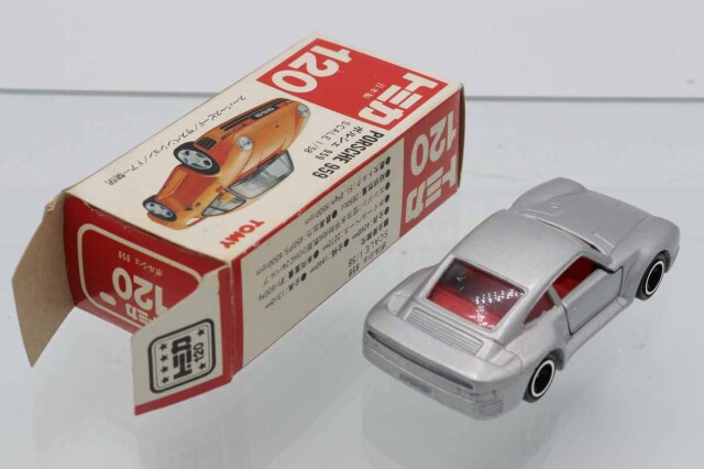 ミニカーショップ ケンボックス トミカ 赤箱(日本製)☆120☆ポルシェ