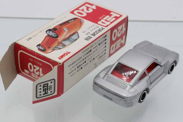 ミニカーショップ ケンボックス トミカ 赤箱(日本製)☆120☆ポルシェ