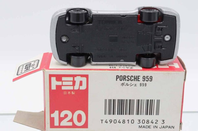 ミニカーショップ ケンボックス トミカ 赤箱(日本製)☆120☆ポルシェ