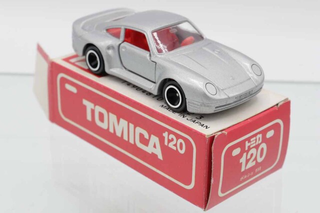 ミニカーショップ ケンボックス トミカ 赤箱(日本製)☆120☆ポルシェ