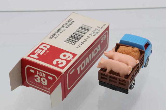 ミニカーショップ ケンボックス トミカ 赤箱(日本製)☆39☆スズキ
