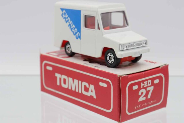 ミニカーショップ ケンボックス トミカ 赤箱(日本製)☆27☆いすゞハイ