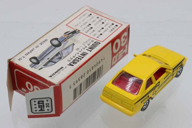 【レア】トミカ インテグラ 黄色 トミカプレミアム 【単品】トミカプレミアム ホンダ インテグラ タイプ