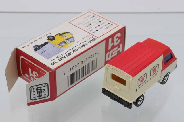 ミニカーショップ ケンボックス トミカ 赤箱(日本製)☆31☆スバル