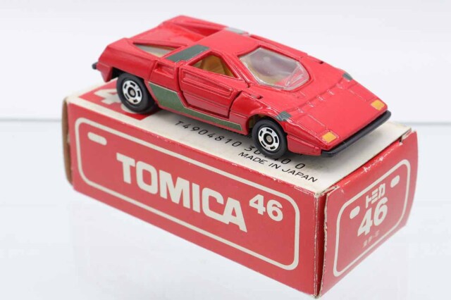 ミニカーショップ ケンボックス トミカ 赤箱(日本製)☆46☆童夢-零(赤