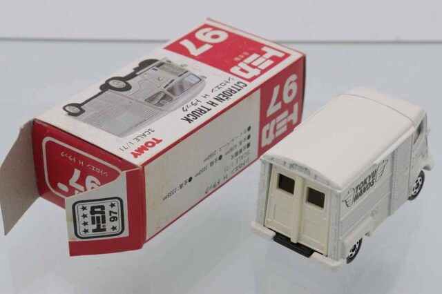 ミニカーショップ ケンボックス トミカ 赤箱(日本製)☆97☆シトロエンH