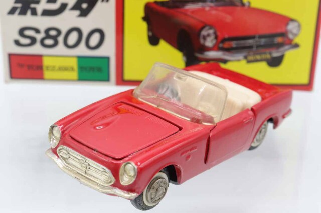 ミニカーショップ ケンボックス ダイヤペット☆169☆ホンダS800(赤