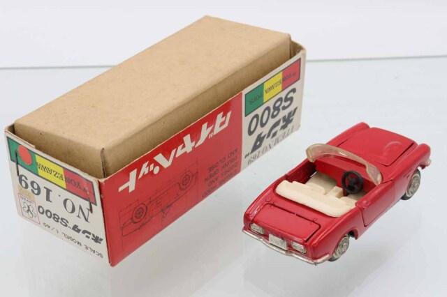 ミニカーショップ ケンボックス ダイヤペット☆169☆ホンダS800(赤