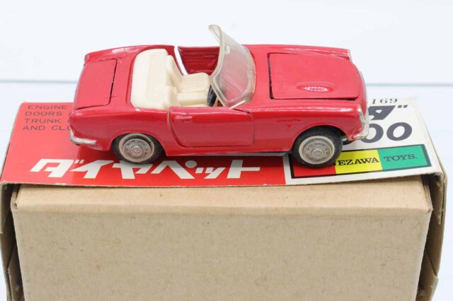 ミニカーショップ ケンボックス ダイヤペット☆169☆ホンダS800(赤