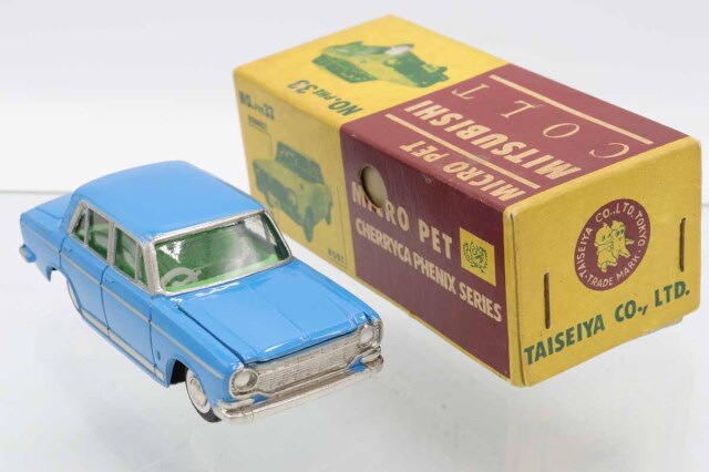 ミニカーショップ ケンボックス 大盛屋☆PHE33☆三菱コルト1000(ライト