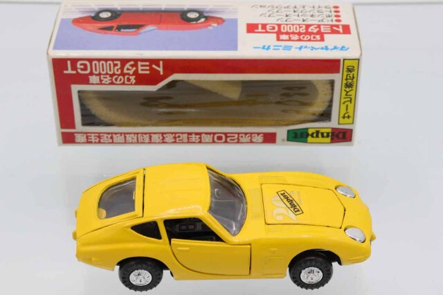 ミニカーショップ ケンボックス ダイヤペット☆G-83☆トヨタ2000GT(黄