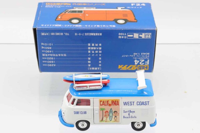 トミカ ダンディF24 フォルクスワーゲン デリバリーバン レジャータイプ ミニカーショップ ケンボックス ダンディ☆F24☆フォルクスワーゲン