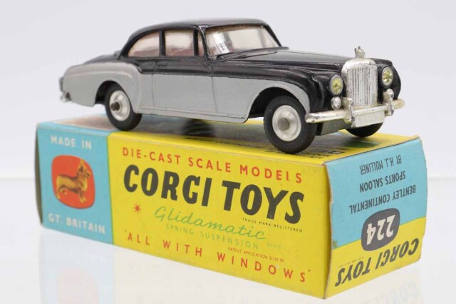 ミニカーショップ ケンボックス CORGI TOYS☆224☆BENTLEY CONTINENTAL