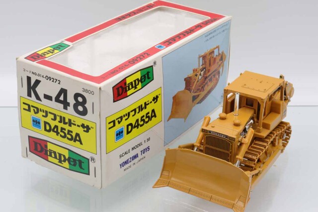 ミニカーショップ ケンボックス ダイヤペット☆K-48☆コマツブルドーザ