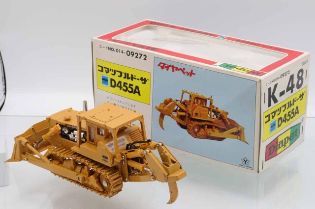 ミニカーショップ ケンボックス ダイヤペット☆K-48☆コマツブルドーザ