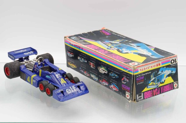 エーダイ　グリップテクニカ　タイレルP34 フォード　1/20 当時のもの　F1 ミニカーショップ ケンボックス 永大グリップ☆10☆フォードタイレル