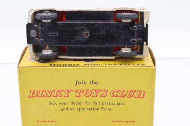 DINKY TOYS 197 MORRIS MINI-TRAVELLER 箱付き DINKY TOYS 197 MORRIS MINI-TRAVELLER 箱付き DINKY TOYS MORRIS MINI