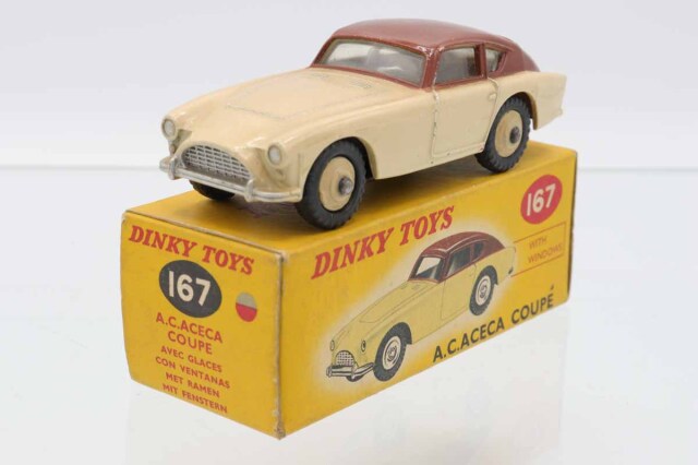 ミニカーショップ ケンボックス DINKY TOYS☆167☆A.C.ACECA COUPE