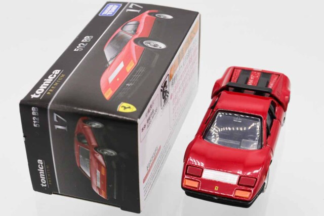 TOMICA　トミカ　フェラーリ　512BB　赤色　箱付き TOMICA トミカ フェラーリ 512BB 赤色 箱付き