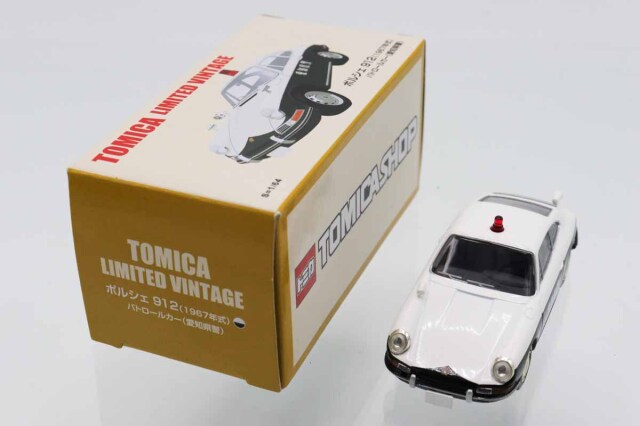 トミカショップ限定　トミカリミテッドヴィンテージネオ　ポルシェ912 パトロール トミカショップ限定 トミカリミテッドヴィンテージネオ ポルシェ912