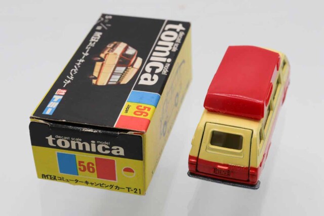 ミニカーショップ ケンボックス トミカ 黒箱☆56☆トヨタハイエース