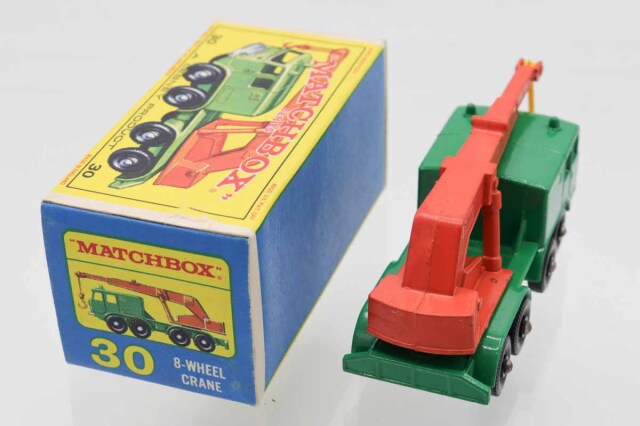 ミニカーショップ ケンボックス マッチボックス☆30☆8-WHEEL CRANE