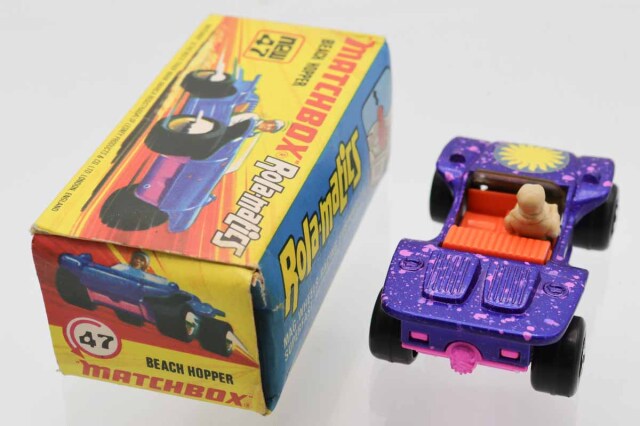 コレクション kenchan ミニカーショップ ケンボックス マッチボックス☆47☆BEACH HOPPER(紫