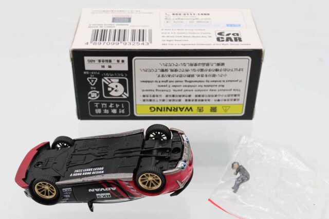 1/64改造ミニカー LS500 1/64 Lexus LS500（Black）-LHD- ブラック【GE-004-16:6942833010259