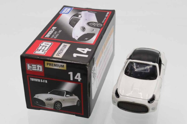 ミニカーショップ ケンボックス トミカプレミアム☆14☆トヨタS-FR(白
