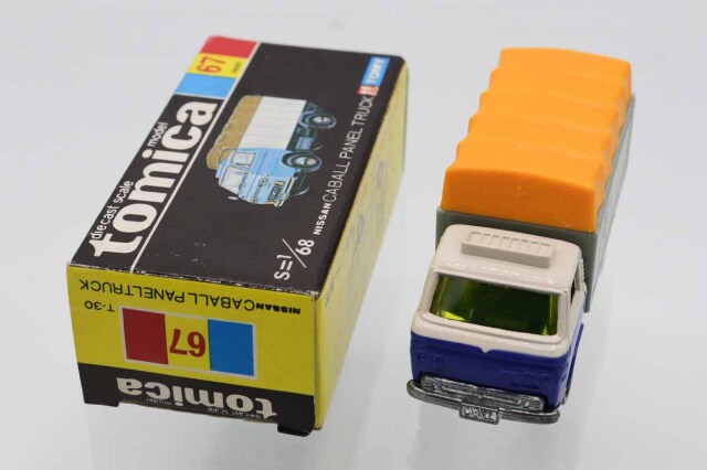 ミニカーショップ ケンボックス トミカ 黒箱☆67☆日産キャブオール