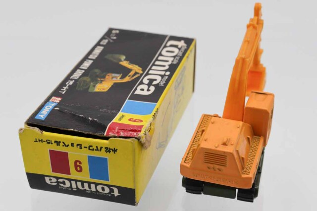 ミニカーショップ ケンボックス トミカ 黒箱☆9☆小松パワーショベル15