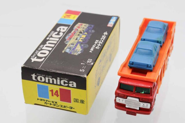 ミニカーショップ ケンボックス トミカ 黒箱☆14☆トヨタディーゼル