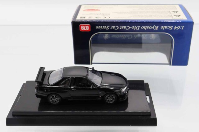 ミニカーショップ ケンボックス 京商☆No.06084BK☆日産スカイライン